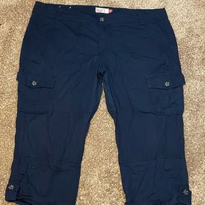 Dark Blue Capris Size: 17